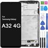 iYAiYO Schermo OLED Display Digitalizzatore Touch Screen Ricambio Compatibile con Samsung A32 4G SM-A325F, SM-A325F/DS, SM-A325M, SM-A325N Schermo Completo con Cornice, Strumenti-Nero