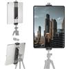 Cenawin Adattatore Treppiede per Tablet, Supporto Treppiede per iPad in Alluminio con Scarpetta Fredda, 2 Supporti Arca-Swiss, Filettatura da 3 1/4 per iPad Pro Air 4,7 a 13,5 Tablet Telefoni