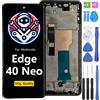 iYAiYO Schermo LCD Display Digitalizzatore Touch Screen Ricambio Compatibile con Motorola Moto Edge 40 Neo XT2307-1 Schermo Completo con Cornice-Nero