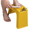 Dioeazh Sedia da Pedicure,Sedia da Doccia per Pedicure - Sgabello Antiscivolo per Massaggio Manicure Cura Piedi in Casa Bagno Salone Domestico Viaggio
