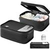 ONTYZZ Sacchetti Sottovuoto Vestiti Riutilizzabili TPU Buste Sottovuoto Viaggio con IP67 Cerniera Impermeabile Borse Organizer Cubi di Imballaggio per Viaggi D'affari
