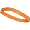 adidas Mixte Multiple Width Training Headbands 3 Per Pack, Pure Orange/Semi Ice Tangerine/orbit grey/white, L