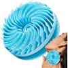 Generico Spazzola per il corpo, spugna per il corpo in silicone Loofah - Scrubber per in silicone luffa | Spazzola da bagno rotante innovativa 2 in 1 Doccia igienica Spugna di luffa Alternativa per la