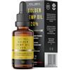 HEMP PHYTOMEDICAL Golden Hemp Oil 20% Olio di Canapa Certificato, 30 ml