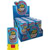 Bazooka Candy Brands Triple Power Push Pop Lollipop - 12 confezioni da 3 gusti in 1 Lollipop - Cola - Fragola - Lampone | Lecca confezionati singolarmente | American Sweets