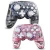 PALPOW Controller Wireless con Effetto Hall - Gamepad Professionale Compatibile con Switch 2/OLED/Lite, con Effetti Luminosi LED a 7 Colori, Programmazione Macro e Funzione Turbo - Rosa/Grigio