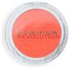 Revolution Beauty London Revolution Blusher Reloaded, Effetto Aerografo, Blush Modulabile, Finish Morbido Opaco, Vegan & Cruelty-Free, Poppin' Orange, 7.5g