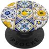 Preposh Piastrelle Azulejo Limone Fiori Mosaico Vintage Arte Estetica PopSockets PopGrip Adesivo