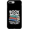 Reading Mother Literature Lover Custodia per iPhone 7 Plus/8 Plus Libro Mamma Girare Pagine Nessun Piano Lettura Amante