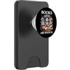 Cup Book Dragon Shirt Books are Magic Ph Books are Magical Dragon Book Lover Read Books Happy Dragons PopSockets PopWallet per MagSafe