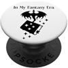 Phone Case Book Dragon Shirt In My Fanta Book Dragon In My Fantasy Era Merch Dark Romance Books Theme PopSockets PopGrip Adesivo