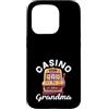 Casino Gambling & Slot Machine Vegas App Custodia per iPhone 15 Pro Casinò Nonna Slot Machine Gioco d'azzardo Granny Vegas Jackpot