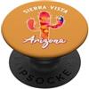 KAEDAM Gifts: Arizona Cities Sierra Vista Arizona Cactus Cactus Desert Souvenir PopSockets PopGrip Adesivo