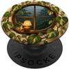 Sarcastic Trainer Parent Teacher Humor C Accogliente finestra piovosa con foglie di Pothos e lampada calda PopSockets PopGrip Adesivo