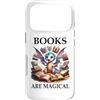 Mug Books are Magic Shirt Book Dragon Ph Custodia per iPhone 17 Pro Books are Magical Dragon Book Lover Read Books Happy Dragons