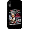 Funny Cruise Grandma In Her Seventies Tr Custodia per iPhone XR Mai sottovalutare la vecchia donna ancora naviga nei suoi settant'anni