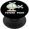 FUTURE HELICOPTER PILOT PRODUCTS Future Pilot Ragazzi Ragazze Bambino Bambini Elicottero Bambini PopSockets PopGrip Adesivo