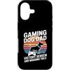 Dog Father Gamer Pup Lover Custodia per iPhone 17 Gioco Cane Papà Vittoria Schermo E Scodinzolante Code