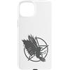 Raven Crow Bird Animal Feather fly smart Custodia per iPhone 15 Plus afferrando Raven afferrando Crow Bird