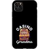Casino Gambling & Slot Machine Vegas App Custodia per iPhone 11 Pro Max Casinò Nonna Slot Machine Gioco d'azzardo Granny Vegas Jackpot