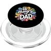 Cool And Funny Designs for Dads And Fath Hi Hungry I'm Dad PopSockets PopGrip per MagSafe