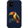 Tokyo Toons Custodia per iPhone 11 Tucano Tropicale di Frutta Arte Colorata Esotica