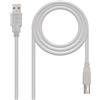 Levitantes Cavo USB 2.0 tipo A a USB di tipo B, nanocabile per stampanti 3m, cavo beige A/M-B/M