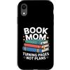 Reading Mother Literature Lover Custodia per iPhone XR Libro Mamma Girare Pagine Nessun Piano Lettura Amante