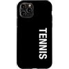 Funny Tennis Tees & Gifts Custodia per iPhone 11 Pro Tennis Verticale