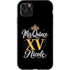 Mis Quince Nicole Tees Custodia per iPhone 11 Pro Max Mis Quince Nicole 15 Quinceanera Messicano Compleanno XV Festa