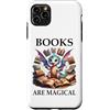 Mug Books are Magic Shirt Book Dragon Ph Custodia per iPhone 11 Pro Max Books are Magical Dragon Book Lover Read Books Happy Dragons