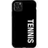 Funny Tennis Tees & Gifts Custodia per iPhone 11 Pro Max Tennis Verticale
