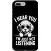 Fun Toy Poodle Dogs Cool Toy Poodle Desi Custodia per iPhone 7 Plus/8 Plus Barboncino giocattolo divertente barboncino