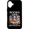 Cup Book Dragon Shirt Books are Magic Ph Custodia per iPhone 16 Plus Books are Magical Dragon Book Lover Read Books Happy Dragons