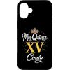 Mis Quince Cindy Tees Custodia per iPhone 16 Plus Mis Quince Cindy 15 Quinceanera Messicano Compleanno XV Festa
