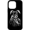 Animali Gotici E Regali Gotici Grunge Custodia per iPhone 14 Pro Max Coniglio Gotico Raccapricciante, Coniglietto Horror,