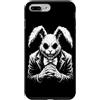 Animali Gotici E Regali Gotici Grunge Custodia per iPhone 7 Plus/8 Plus Coniglio Gotico Raccapricciante, Coniglietto Horror,