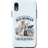 Funny Cruise Grandma In Her Seventies Tr Custodia per iPhone XR Mai sottovalutare la vecchia donna ancora naviga nei suoi settant'anni