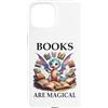 Mug Books are Magic Shirt Book Dragon Ph Custodia per iPhone 15 Books are Magical Dragon Book Lover Read Books Happy Dragons