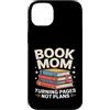 Reading Mother Literature Lover Custodia per iPhone 14 Plus Libro Mamma Girare Pagine Nessun Piano Lettura Amante