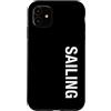 Funny Sailing Tees & Gifts Custodia per iPhone 11 Verticale Vela