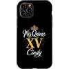 Mis Quince Cindy Tees Custodia per iPhone 11 Pro Mis Quince Cindy 15 Quinceanera Messicano Compleanno XV Festa