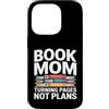 Reading Mother Literature Lover Custodia per iPhone 14 Pro Libro Mamma Girare Pagine Nessun Piano Lettura Amante