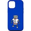 Emotional Robotics Custodia per iPhone 12/12 Pro Divertente Robot Abbraccio Richiesta Top Carino Bizarre