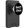 Testicular Cancer Awareness Memorial Rib Testicolare Cancro Consapevolezza Nastro Perdita Amare Ricordo PopSockets PopWallet per MagSafe