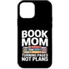 Reading Mother Literature Lover Custodia per iPhone 12 mini Libro Mamma Girare Pagine Nessun Piano Lettura Amante