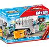 PLAYMOBIL City Life 70885 Camion della spazzatura con luce lampeggiante