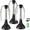 PTHTECHUS Repellente Scacciare, Ventilatore Repellente da Tavolo, Ventola Anti Insetti, Scaccia Mosche, Espulsione Fisica, Respinge Efficacemente Mosche e Insetti, Ideale per Barbecue Campeggio Cucina (3 PCS)