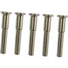 Bbajszx Mandrino professionale con gambo in acciaio rapido da 3, 175/6 mm Converte l ' utensile rotante in taglierina per progetti legno, metallo e fai da te Mandrino per lama da efficiente
