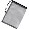 KQFCAZRE Borsa da Golf in Rete Nera con Coulisse, Robusto Organizer in Nylon per Spiaggia, Sport, Doccia, Tennis, Nuoto, Tieni 20 Palline